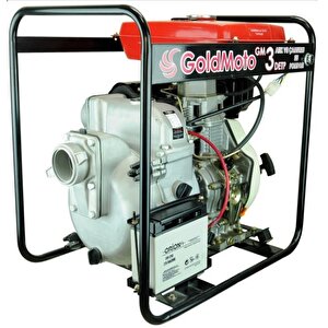 Goldmoto Gm3detp Dizel Kirli Su Pompası 9.5hp