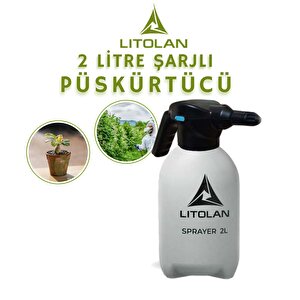 Zirai İlaçlama Pompası Şarjlı 2lt (sıyah)