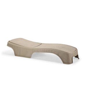 Sy2536 Bej Renk Brezza Royal Rattan Lüks Şezlong