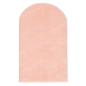 Yıkanabilir Peluş Seccade Overloklu Namazlık Pembe 60x100 cm