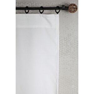 Poli Perde Çift Kanat Dikey Fırfırlı