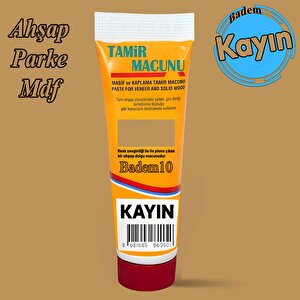 Ahşap Parke Tamir Macunu Kayın Mobilya Dolgu Çatlak Çizik Giderici 200 Gr Kullanıma Hazır Macun