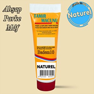 Ahşap Parke Tamir Macunu Naturel Mobilya Dolgu Çatlak Çizik Giderici 200 Gr Kullanıma Hazır Macun