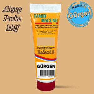 Ahşap Parke Tamir Macunu Gürgen Mobilya Dolgu Çatlak Çizik Giderici 200 Gr Kullanıma Hazır Macun