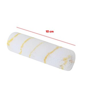 Saten Kalorifer Parmak Rulo Yedeği 10 Cm Boya İç Cephe Dış Cephe Ev Yağlı Silikonlu Boyama 1 Adet