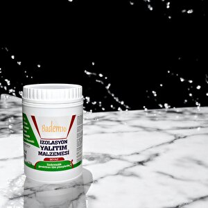 İzolasyon Yalıtım Malzemesi 1 Kg Beyaz Renk Su Sızdırmaz Elastik Boyanabilir Rutubet Nem Yalıtımı