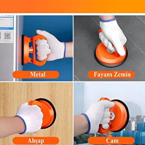 Vantuz Cam Vantuzu Vakumlu Cam Fayans Ahşap Tutucu Taşıma Araba Kaporta Göcük Çektirme Plastik Tekli