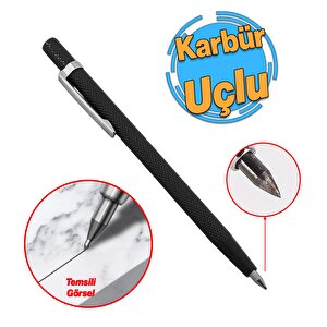 Karbür Uçlu Metal Çelik Alüminyum Ahşap Çizici İşaretleyici Kalem Seramik Cam Kırıcı Kesici 1 Adet