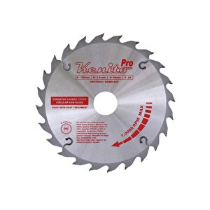 Kenito Ahşap Mdf Mobilya Tahta Sunta Dolap Kesme Testeresi Testere 180 Mm 24 Diş