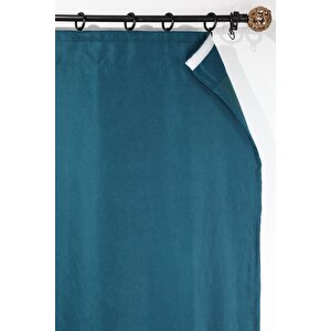 Poli Perde Çift Kanat Dikey Fırfırlı