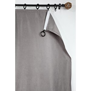 Poli Perde Çift Kanat Dikey Fırfırlı