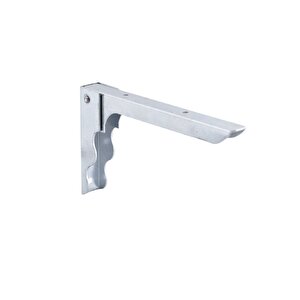 Metal Katlanır Raf Altı Ayağı 18 X 10 Cm (1 Adet) Duvara Monteli Balkon Masası Sehpası Montajı