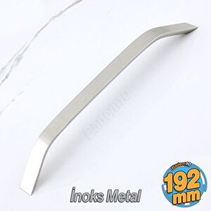 Şahin Metal İnox Kulp 192 Mm Mobilya Çekmece Mutfak Dolabı Dolap Kapak Kulpları Kulb Kulpu 19.2 Cm