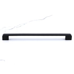 Radus Siyah Metal Kulp 256 Mm - 25.6 Cm Mobilya Çekmece Mutfak Dolabı Dolap Kulpları Kulbu Kulpu