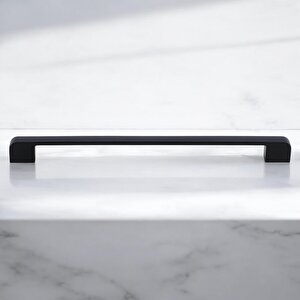 Radus Siyah Metal Kulp 224 Mm - 22.4 Cm Mobilya Çekmece Mutfak Dolabı Dolap Kulpları Kulbu Kulpu