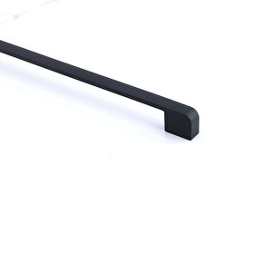 Radus Siyah Metal Kulp 224 Mm - 22.4 Cm Mobilya Çekmece Mutfak Dolabı Dolap Kulpları Kulbu Kulpu
