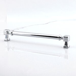 Talas Metal Gümüş Krom Renk Kulp 192 Mm Mobilya Çekmece Mutfak Dolabı Dolap Kulpları Kulb 19.2 Cm