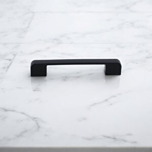 Radus Siyah Metal Kulp 96 Mm -9.6 Cm Mobilya Çekmece Mutfak Dolabı Dolap Kulpları Kulbu Kulpu