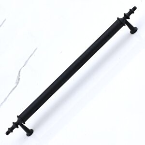 Ovacık Metal Siyah Kulp 192 Mm Mobilya Çekmece Mutfak Dolabı Dolap Kapak Kulpları Kulb Kulpu 19.2 Cm