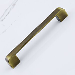 Gölcük Metal Antik Sarı Kulp 128 Mm Mobilya Çekmece Mutfak Dolabı Dolap Kapak Kulpları Kulb Kulpu