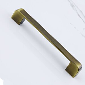 Gölcük Metal Antik Sarı Kulp 128 Mm Mobilya Çekmece Mutfak Dolabı Dolap Kapak Kulpları Kulb Kulpu