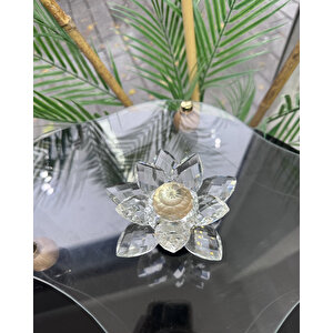 Gaelle Dekoratif Lotus Beyaz