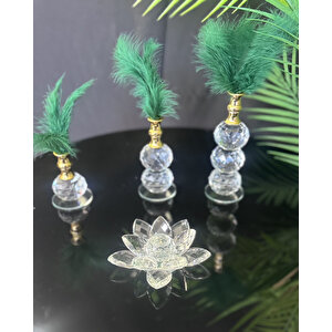 Seraph Gold Dekoratif Tüylük Ve Lotus