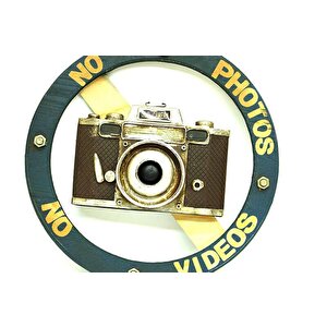 Dekoratif Metal No Photo Vintage Tabela Duvar Süsü Hediyelik