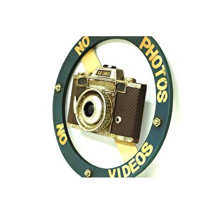Dekoratif Metal No Photo Vintage Tabela Duvar Süsü Hediyelik