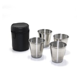 4’lü Sılver Shot Bardak Seti
