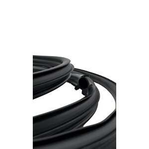 Contacall Sunroof Fitili, Üniversal Araç Sanruf Fitili, Siyah 2,5 Metre