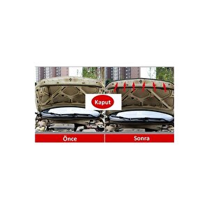 Contacall Oto Kapı Bagaj Ve Kaputlar Için Ses Isı Ve Toz Yalıtım Fitili Siyah 10 Metre Bantlı