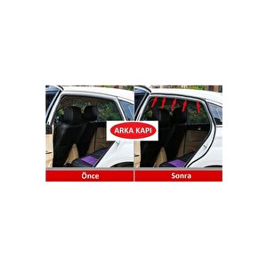 Contacall Oto Kapı Bagaj Ve Kaputlar Için Ses Isı Ve Toz Yalıtım Fitili 5 Mt Araba Contası Yalıtımı