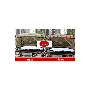 Contacall Oto Kapı Bagaj Ve Kaputlar Için Ses Isı Ve Toz Yalıtım Fitili 5 Mt Araba Contası Yalıtımı