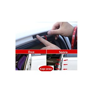 Contacall Oto Kapı Bagaj Ve Kaputlar Için Ses Isı Ve Toz Yalıtım Fitili 5 Mt Araba Contası Yalıtımı
