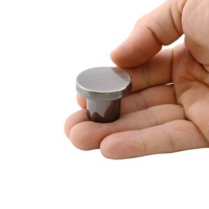 Rezene Antik Nikel Kulp Düğme Tek Vidalı Çekmece Mutfak Mobilya Dolabı Dolap Kulpu Kulbu Metal Kulp