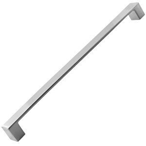 10 Adet Bihter Düz Mobilya Mutfak Dolabı Çekmece Dolap Kapak Kulpu Kulpları Kulbu Krom 224 Mm Metal