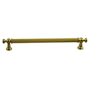 Osmanlı Metal Çizgili Altın Kulp 224 Mm 22.4 Cm Mobilya Çekmece Mutfak Dolabı Dolap Kapak Kulb Kulpu