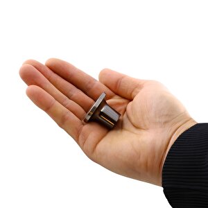 Avcı Antik Nikel Kulp Düğme Tek Vidalı Çekmece Mutfak Mobilya Dolabı Dolap Kulpu Kulbu Metal Kulpları