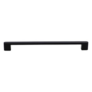 Uhud Kulp 224 Mm Siyah Metal Mutfak Mobilya Çekmece Mutfak Dolap Dolabı Kulpları Kapak Kulbu 22.4 Cm
