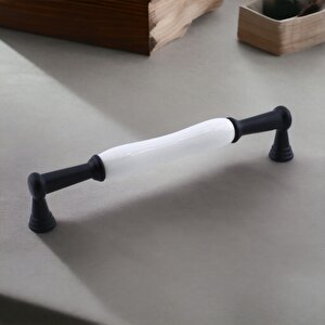Anav Porselen Kulp 160 Mm Mobilya Çekmece Mutfak Dolabı Dolap Kapak Kulpları Kulb Kulpu Siyah