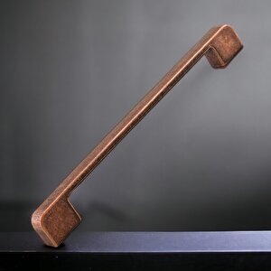 Radus Antik Bakır Metal Kulp 160 Mm 16 Cm Mobilya Çekmece Mutfak Dolabı Dolap Kulpları Kulbu Kulpu