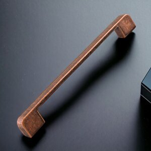 Radus Antik Bakır Metal Kulp 160 Mm 16 Cm Mobilya Çekmece Mutfak Dolabı Dolap Kulpları Kulbu Kulpu