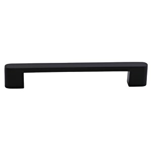 Uhud Kulp 128 Mm Siyah Metal Mutfak Mobilya Çekmece Mutfak Dolap Dolabı Kulpları Kapak Kulbu 12.8 Cm