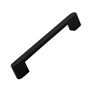 Uhud Kulp 128 Mm Siyah Metal Mutfak Mobilya Çekmece Mutfak Dolap Dolabı Kulpları Kapak Kulbu 12.8 Cm