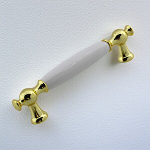 Arnas Porselen Gold Altın Kulp 96 Mm Mobilya Çekmece Mutfak Dolabı Dolap Kapak Kulplar Kulb Kulpu