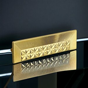 Kayı Metal Gold Altın Kulp 160 Mm Mobilya Çekmece Mutfak Dolabı Dolap Kapak Kulpları Kulb Kulpu