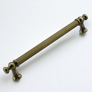 Selçuklu Antik Sarı Metal Kulp 160 Mm Mobilya Çekmece Mutfak Dolabı Dolap Kapak Kulpları Kulb Kulpu