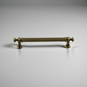 Selçuklu Antik Sarı Metal Kulp 160 Mm Mobilya Çekmece Mutfak Dolabı Dolap Kapak Kulpları Kulb Kulpu