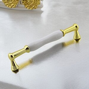 Anav Porselen Gold Altın Kulp 160 Mm Mobilya Çekmece Mutfak Dolabı Dolap Kapak Kulplar Kulb Kulpu